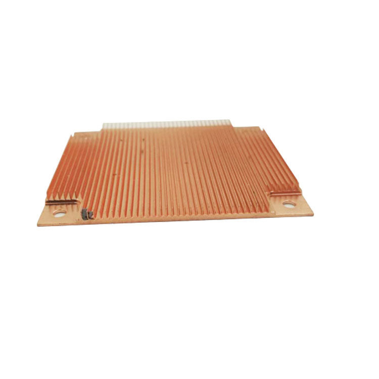 Skived Fin Heat Sink High Power Copper Radiator Heat Dissipation Module